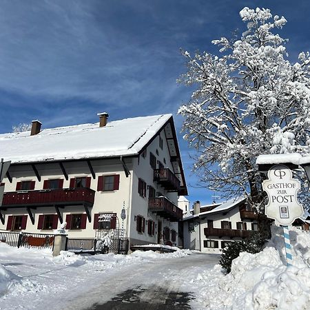 Gasthof Zur Post Saulgrub ภายนอก รูปภาพ